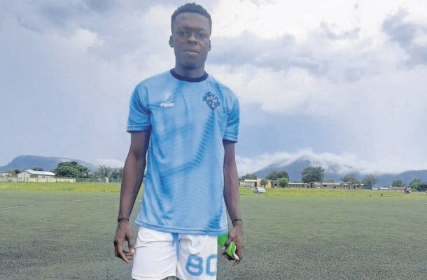Emmanuel Anku scores for lower tier South African side on his debut