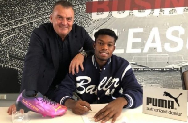 Ghanaian youngster Forson Amankwah joins PUMA