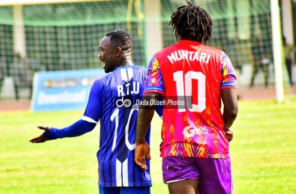 VIDEO: Watch highlights of Hearts of Oak's draw against RTU