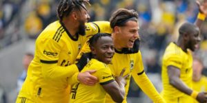 VIDEO: Yaw Yeboah provides assists for Columbus Crew on his debut