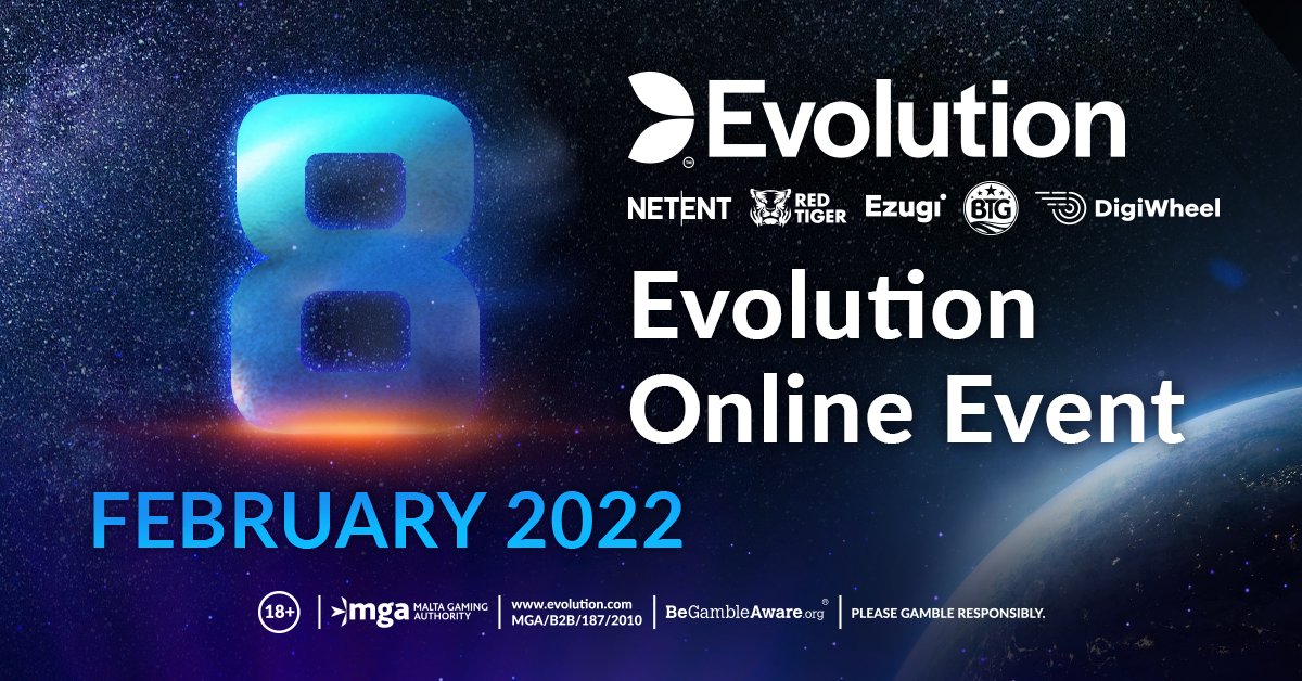 Evolution announces a special event on 8 February.