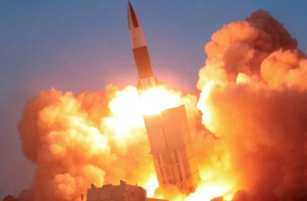 North Korea fires MISSILE towards the Sea of Japan