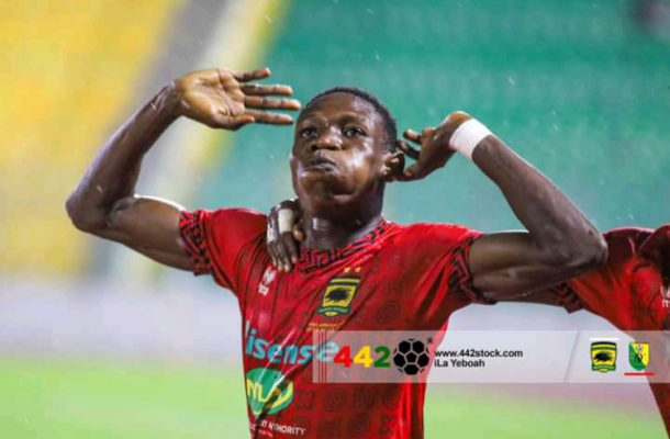 Kotoko's Augustine Agyapong dedicates maiden goal to his late father