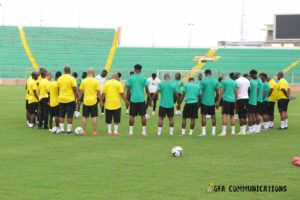 PHOTOS: Black Stars train at the Baba Yara Stadium