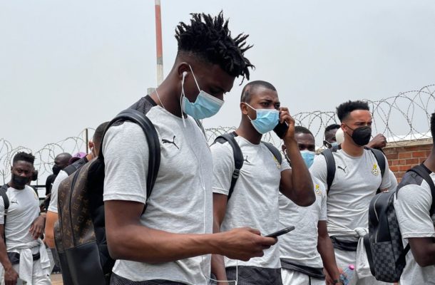PHOTOS: Black Stars arrive in Kumasi ahead of Nigeria showdown