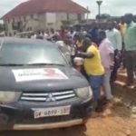 NPP chairman escapes unhurt after irate supporters attack him over polling station polls