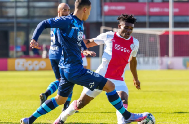 VIDEO: Kudus Mohammed scores twice, provides assist in Ajax friendly with Heracles