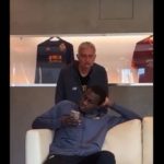 VIDEO: Jose Mourinho spies on youngster Felix Afena-Gyan