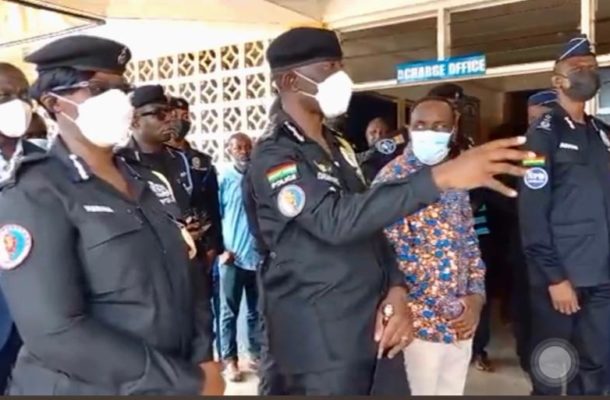 IGP vows to deal with persons who caused havoc at Essiama police station