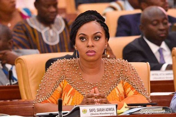 Adwoa Safo to be in Parliament for next session - Aide