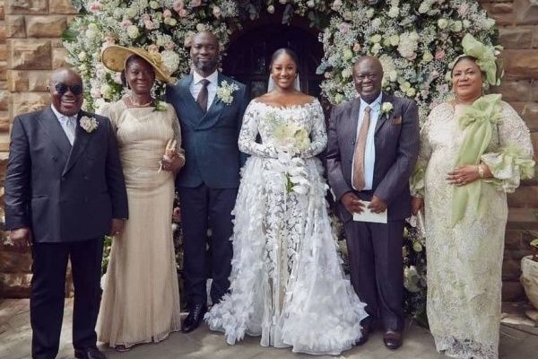 PHOTOS: President Akufo-Addo's Daughter and Kofi Jumah's son's wedding