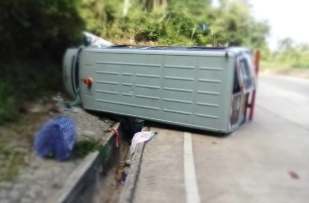 8 persons injured in accident on Kwahu Atibie-Nkawkaw road