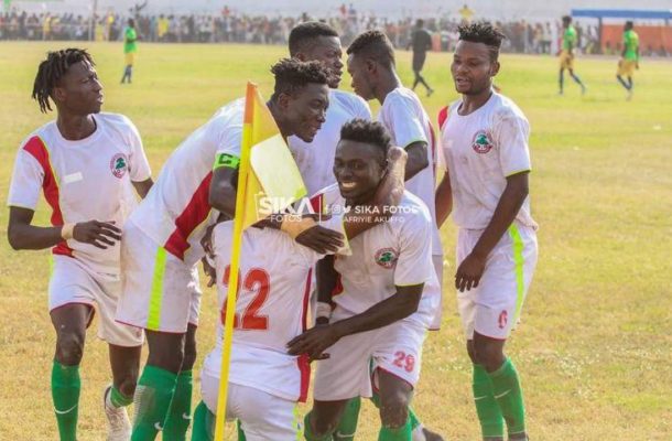 GPL: Eleven Wonders score two late goals to defeat Bechem United