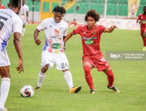 VIDEO: Watch the contentious penalty that gave Kotoko win over Hearts