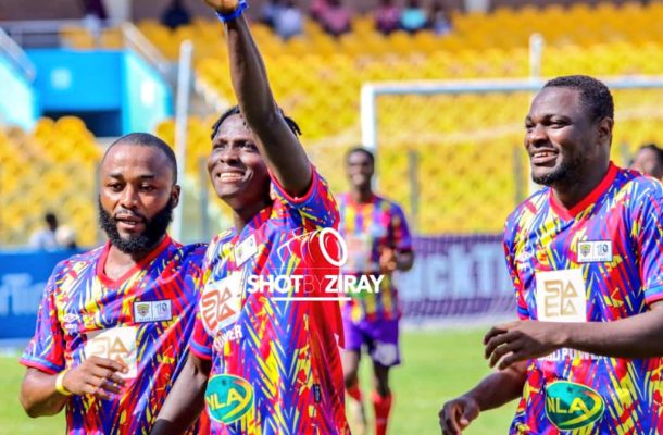VIDEO: Samuel Inkoom opens his Hearts of Oak account with superb free kick