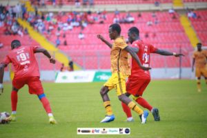 VIDEO: Watch contentious penalty awarded to Legon Cities against Kotoko