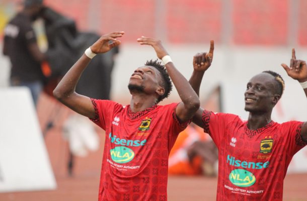 GPL: Frank Mbella's penalty hands Kotoko win over Hearts