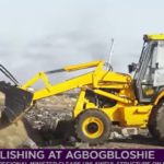 Henry Quartey demolishes fence walls at Agbogbloshie