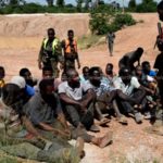 26 sand winners arrested at galamsey site, mining equipment destroyed