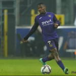 Anderlecht's Francis Amuzu sidelined with a serious injury