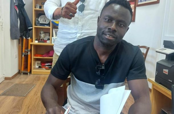 Maltese side Hibernians FC sign Ghana midfielder Gabriel Mensah