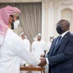 VP Bawumia commiserates with UAE leader in Abu Dhabi