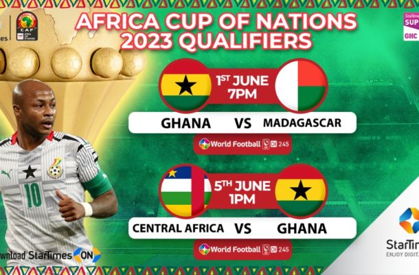 StarTimes to Telecast Africa Cup of Nations 2023 Qualifiers in HD