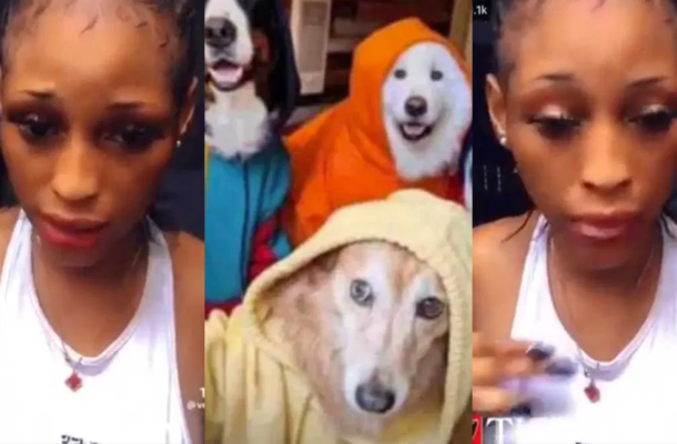 VIDEO: Its a dog I slept with; I no kill person - Nigerian Lady speaks out