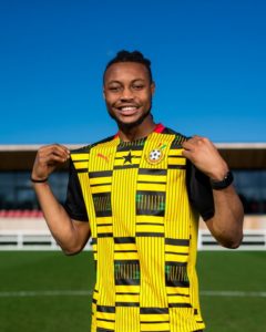 Bristol City celebrates Antoine Semenyo's Ghana call up