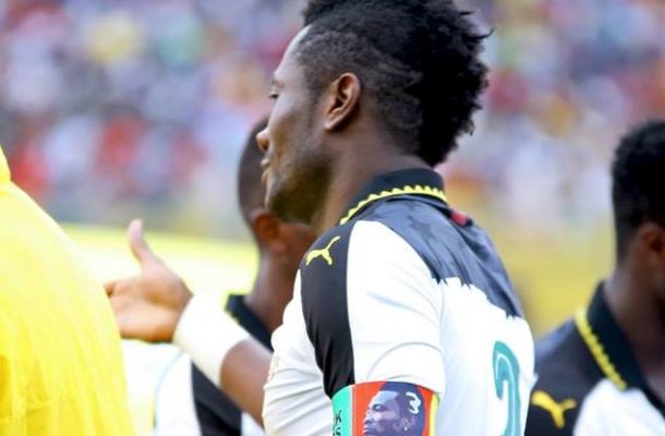 Asamoah Gyan reveals why he wore customized armband in his book
