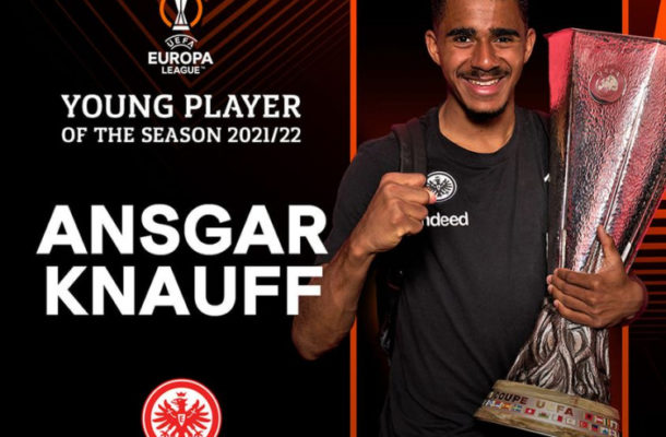 Ansgar Knauff named UEFA Europa League Young Player of the Season