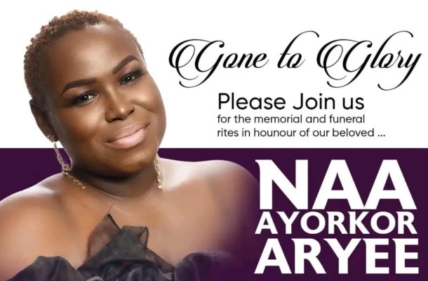 Naa Ayorkor's burial, funeral date announced