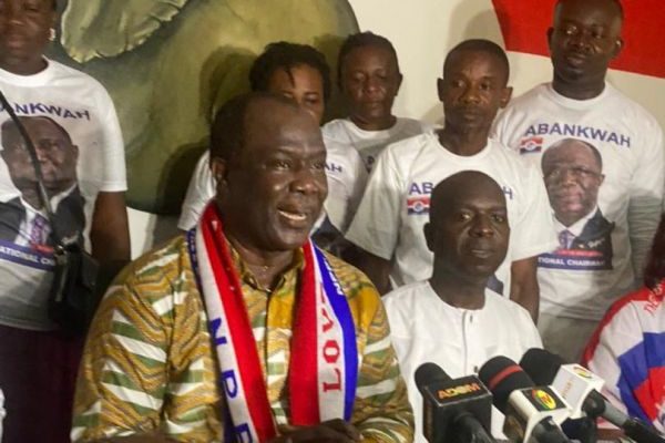 NPP aspirants defy rains to file forms to contest