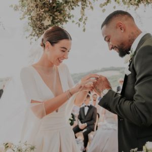 PHOTOS: KP Boateng weds newfound love Valentina in Italy