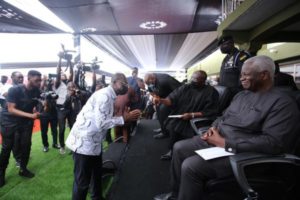 PHOTOS:  Bawumia, Ministers, MPs attend one week observation of the father of Zoomlion CEO
