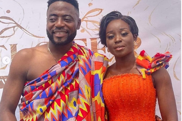 Ghanaian comedian Foster Romanus ties the knot