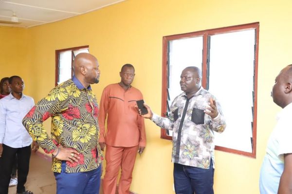 GIFEC administrator concludes inspection of projects in Ashanti Region