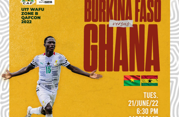 WAFU U-17: Paa Kwesi Fabin names starting XI to face Burkina Faso in semi's