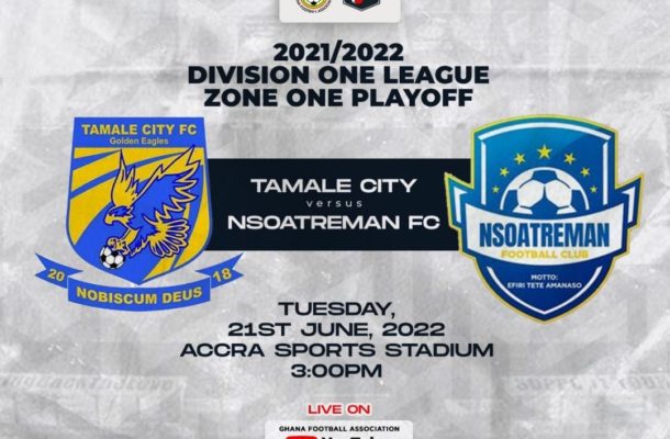 Tamale City face Nsoatreman FC in play off as they fight for the remaining GPL slot