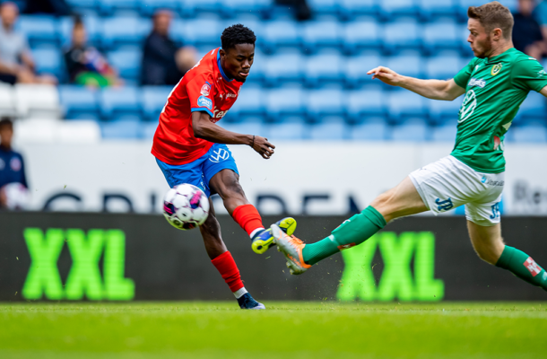 VIDEO: Joseph Amoako scores for Helsinborg IF in friendly win