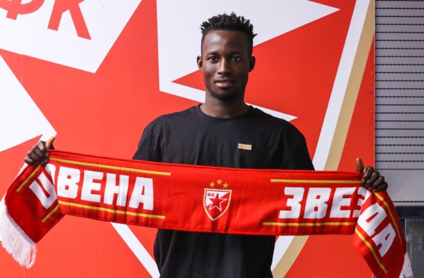 Osman Bukari is the ninth Ghanaian player to play for Red Star Belgrade