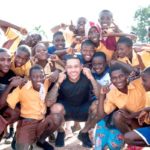 Memphis Depay refurbishes washrooms of the Cape Coast School for the Deaf and Blind