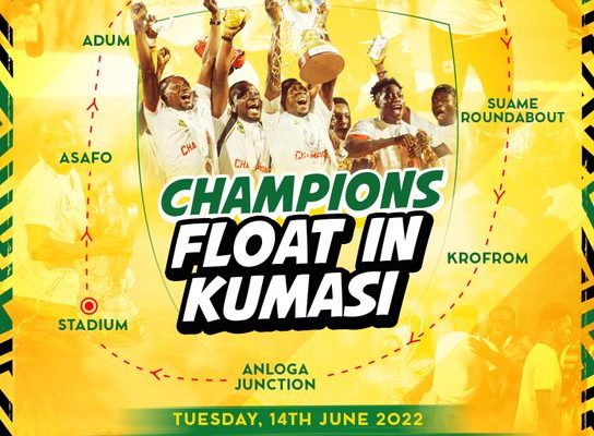 Kotoko to go on trophy parade today in Kumasi