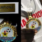 These are handcrafted medals made in Ghana - GFA Gen. Sec. on league medals