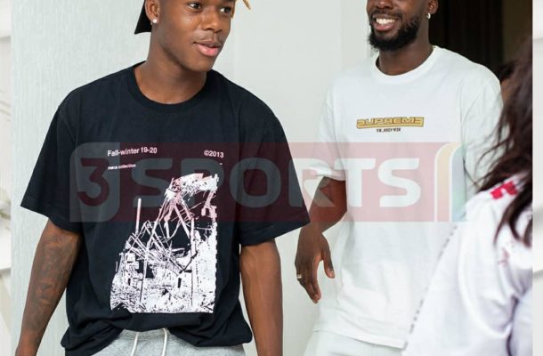 PHOTOS: Inaki and Nico Williams arrive in Ghana amid nationality switch rumours