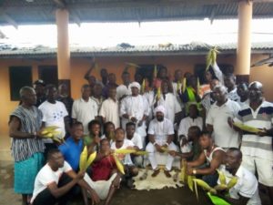 Homowo: Teshie Wulomo performs sacred corn rites