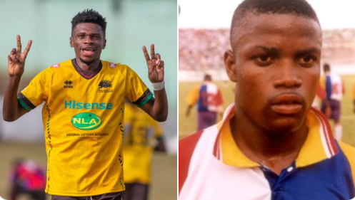 Until Frank Mbella wins goal king three times; he is not my mate - Ishmael Addo