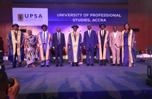 GFA applauds Dr. K.K Sarpong after been sworn in as the new Chancellor of UPSA