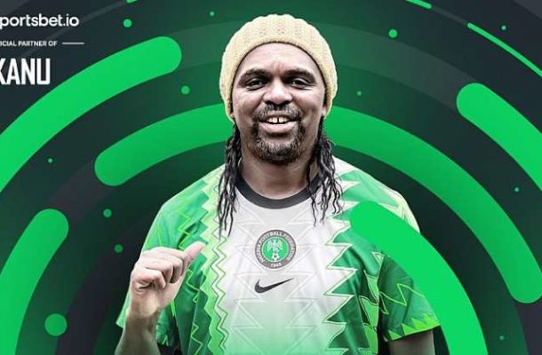 Nigeria and Arsenal legend Nwankwo Kanu joins Sportsbet.io as ambassador