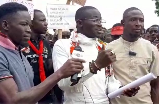 Yagiba Kubori: Residents protest alleged police brutality after mass arrests
